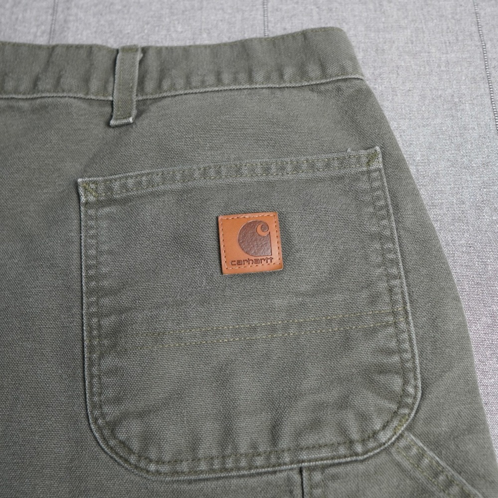 Carhartt Pants Mens Carpenter Work Original Dungaree Fit 43 x 27 Tagged 46 x 30